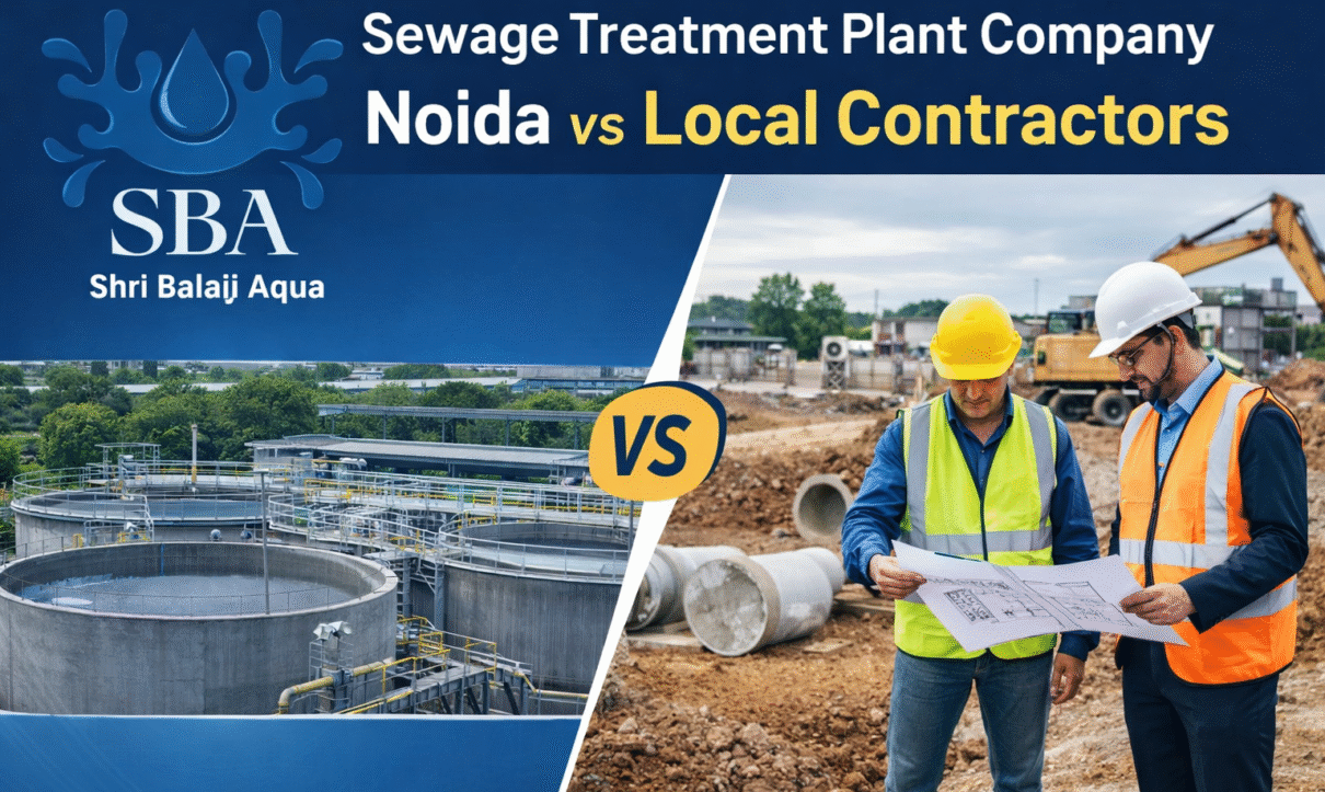 Sewage Treatment Plant Company Noida vs Local Contractors