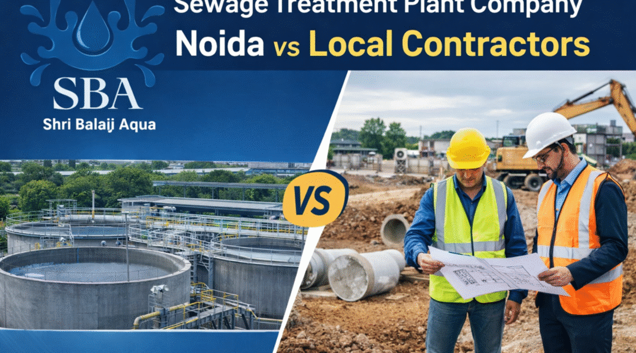 Sewage Treatment Plant Company Noida vs Local Contractors